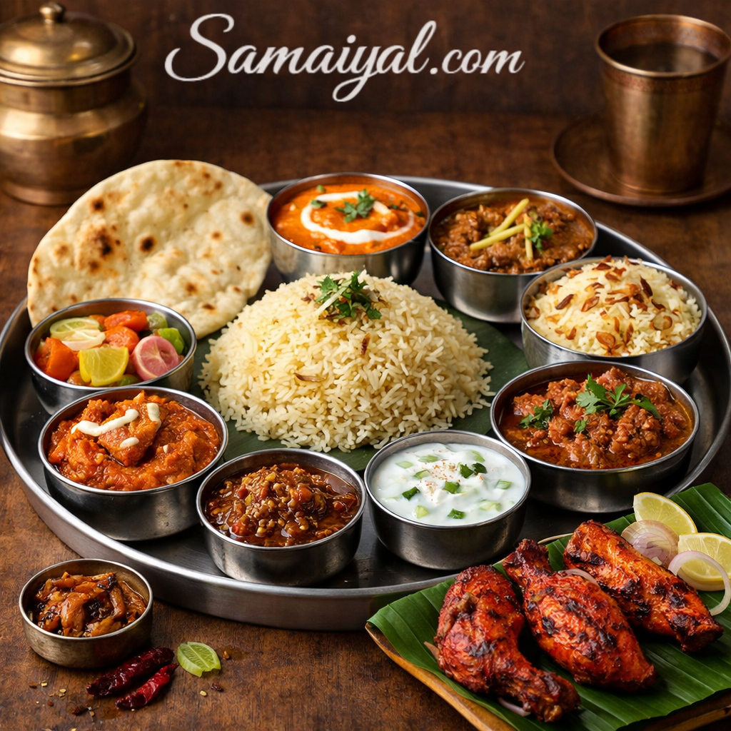 North Indian Thali