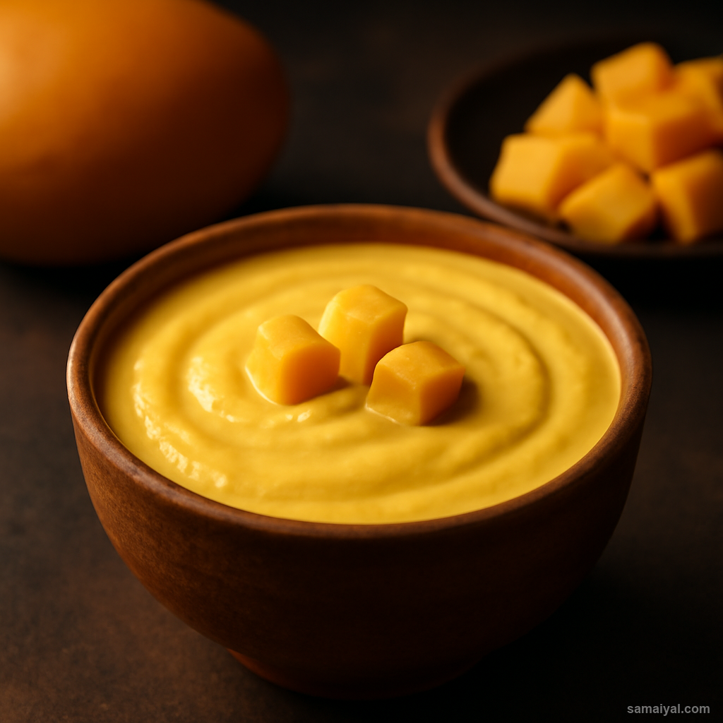Aam Doi Mango Yogurt Bengali Summer Sweet