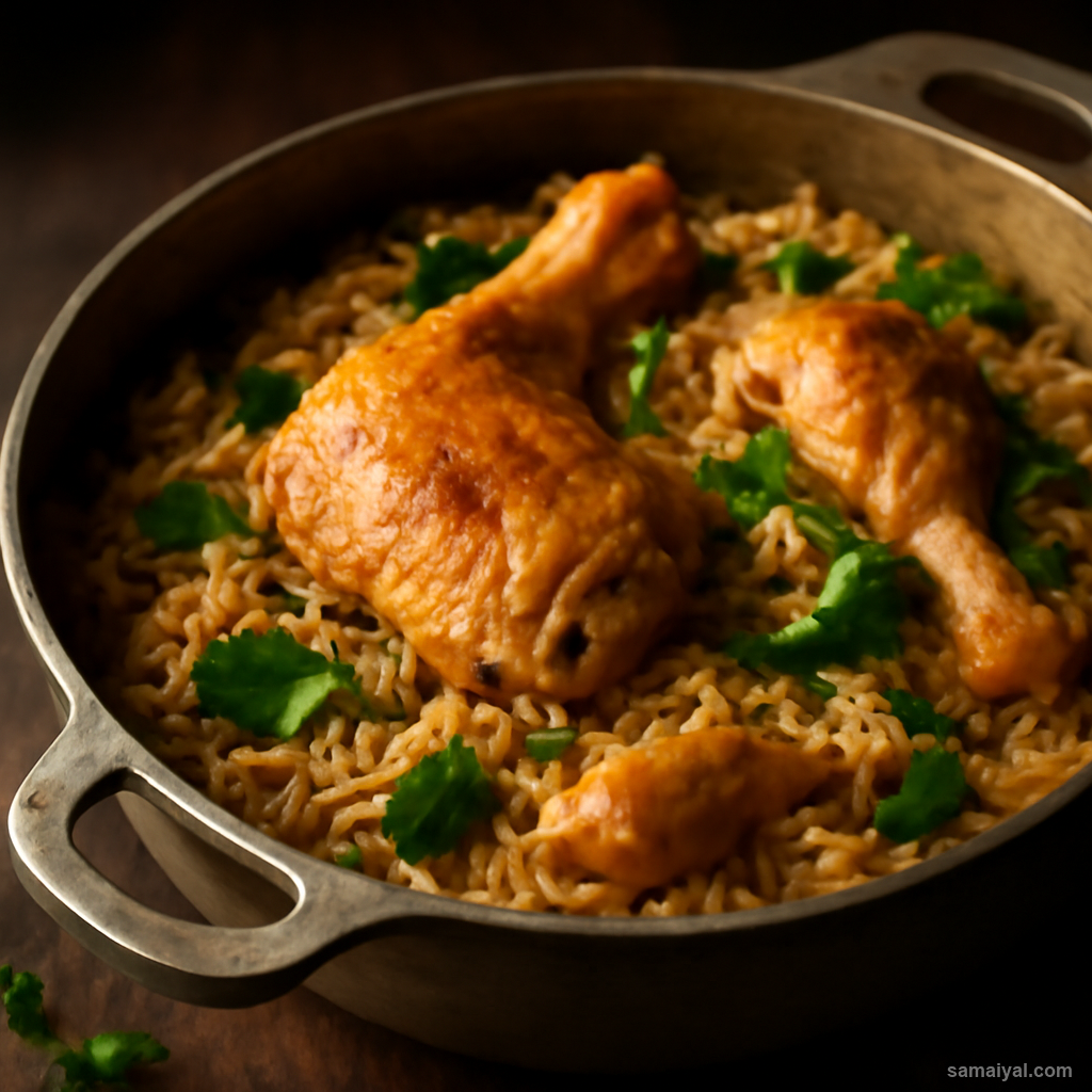 Assam Chicken Rice One Pot