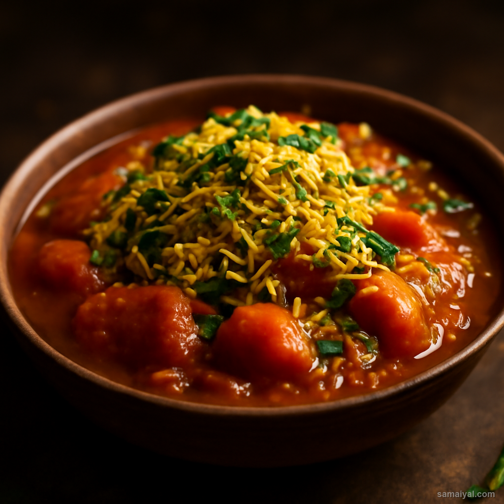 Banarasi Tamatar Chaat Varanasi Tomato Street