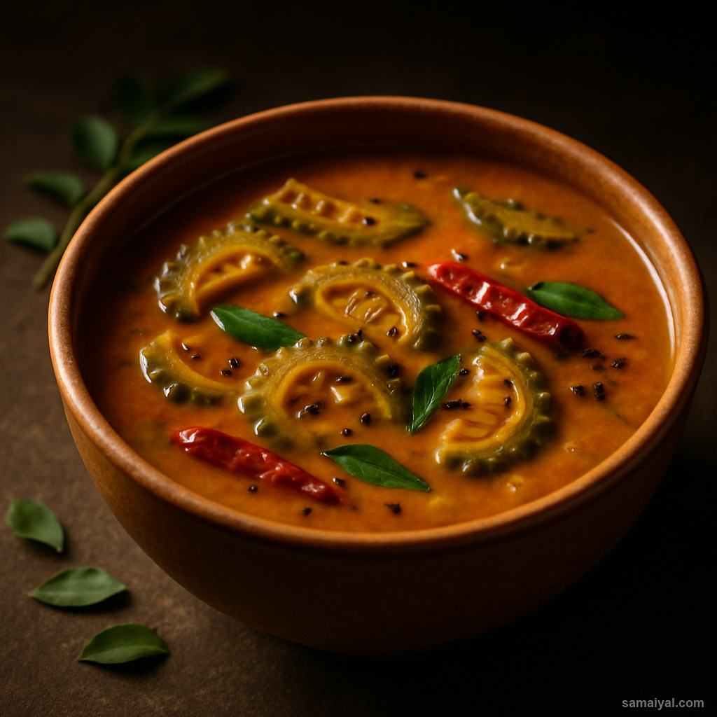 Bitter Gourd Sambar