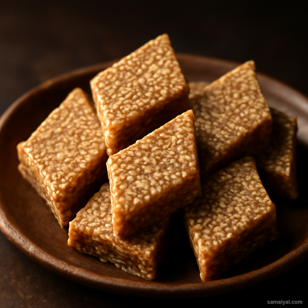 Bundelkhand Til Ki Barfi Sesame Jaggery Sweet UP