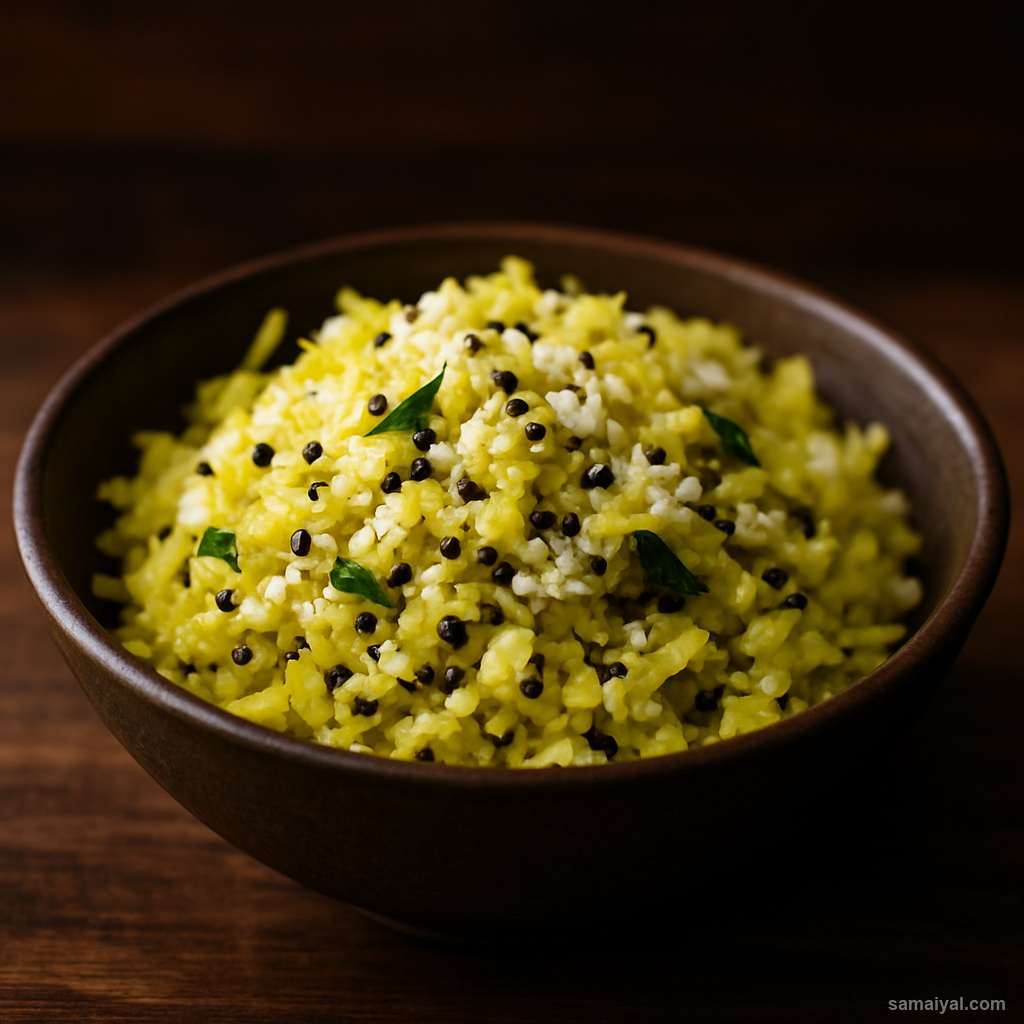 Cabbage Poriyal