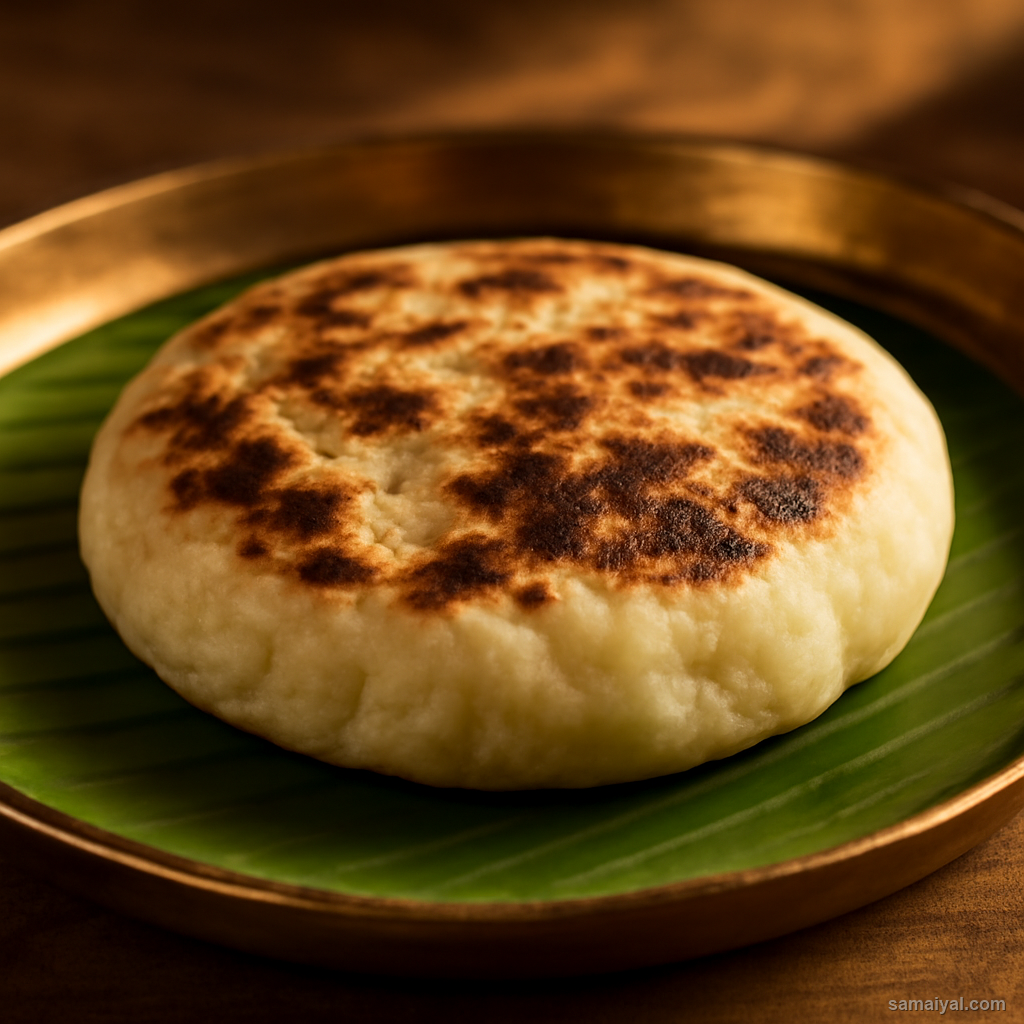 Chhattisgarhi AngaKar Roti Thick Rice Flatbread Rustic