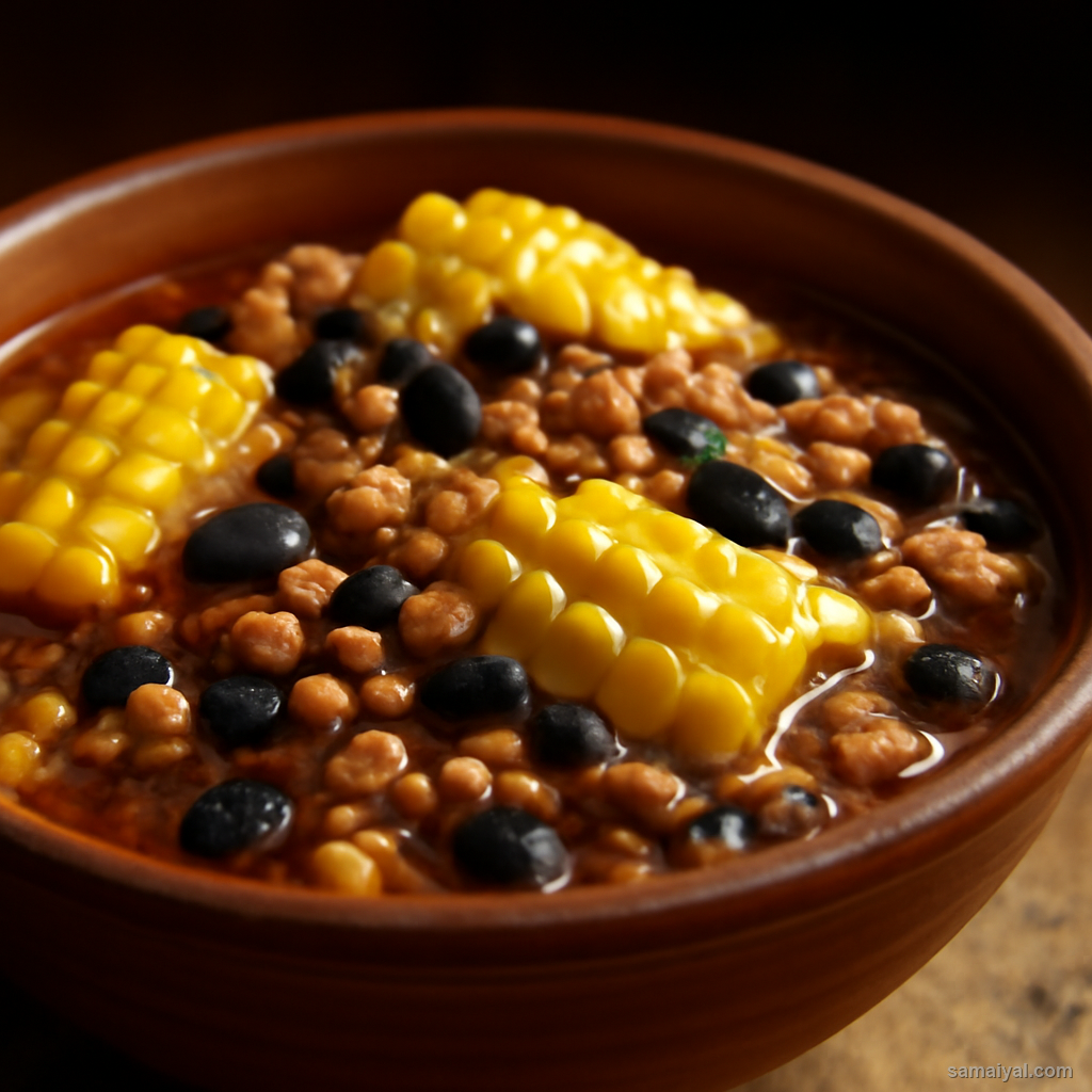 Corn and Bean Stew Arunachal