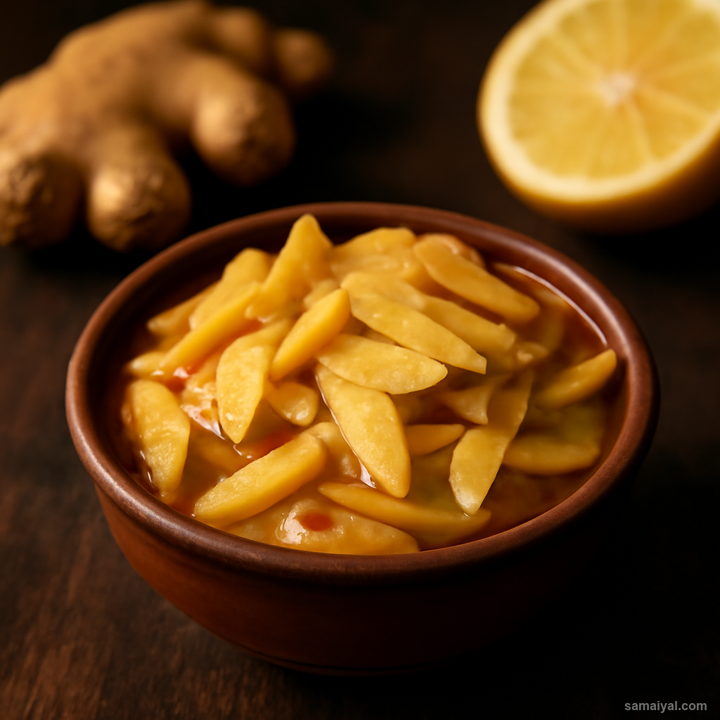 Fresh Ginger Pickle Arunachal