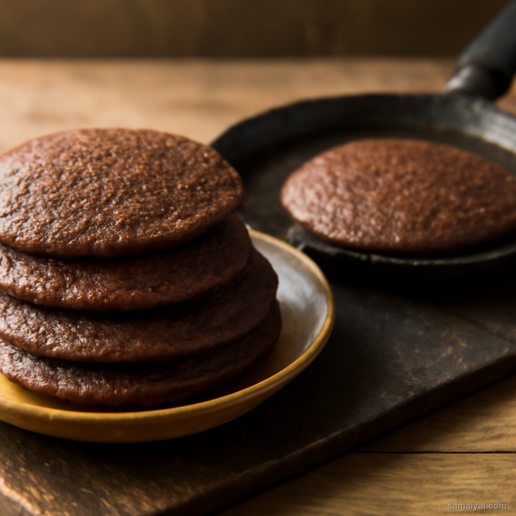 Fried Millet Pancakes