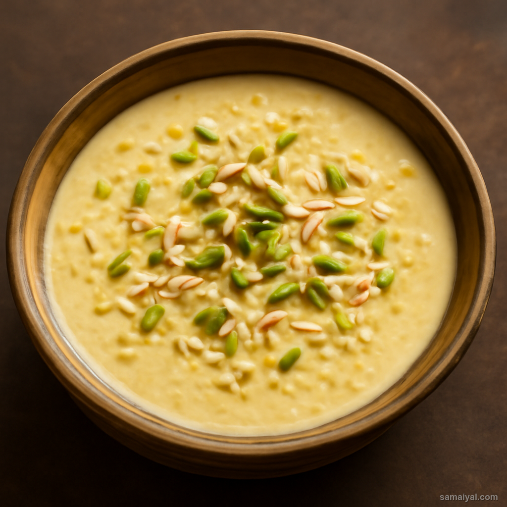 Gujarat Basundi Reduced Milk Cardamom Saffron Dessert Festival