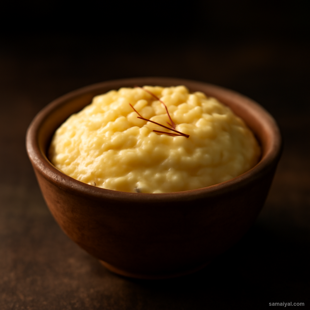 Gujarat Doodh Pak Saffron Milk Rice Pudding