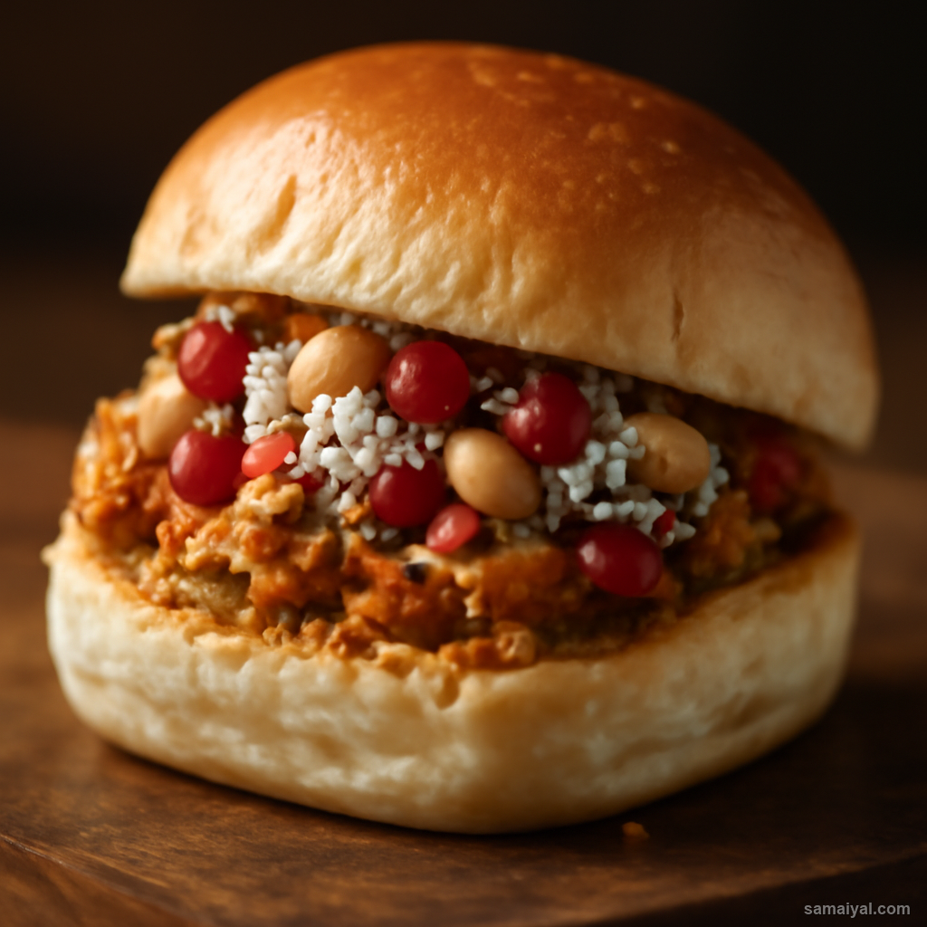 Gujarat Kutchi Dabeli Spiced Potato Bun Bhuj Street