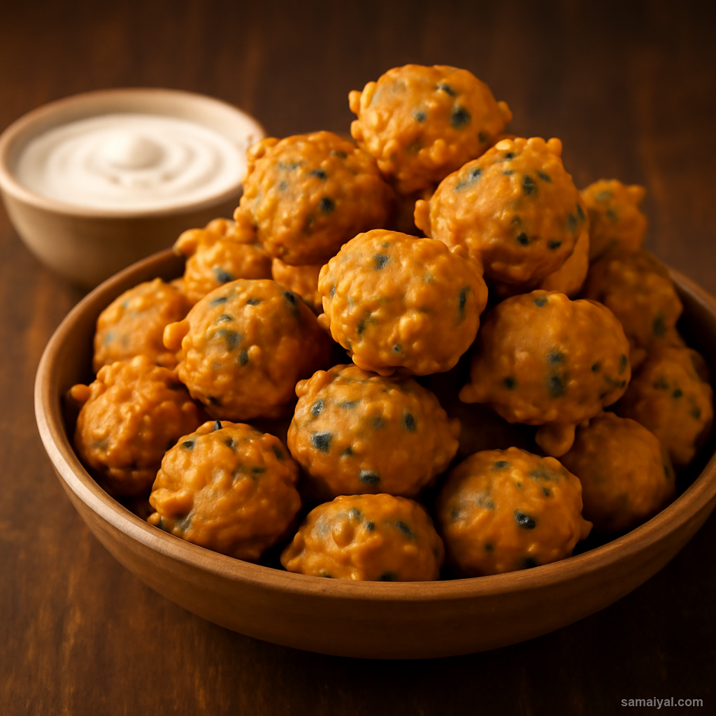 Gujarati Methi Na Gota Fenugreek Fritter Festival