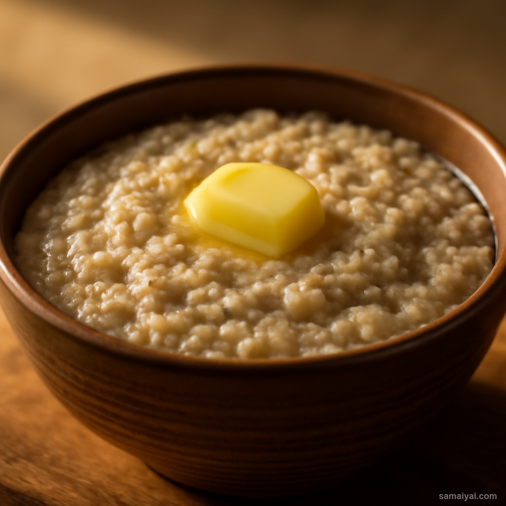 Gyapa Khazi Tsampa Porridge