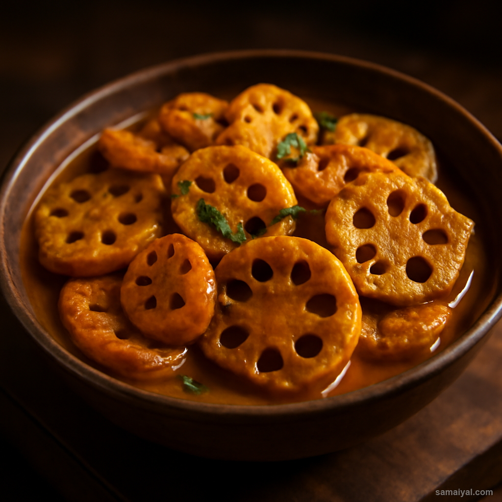 Himachal Bhey Lotus Stem Tangy Amchur Pahadi Himachali