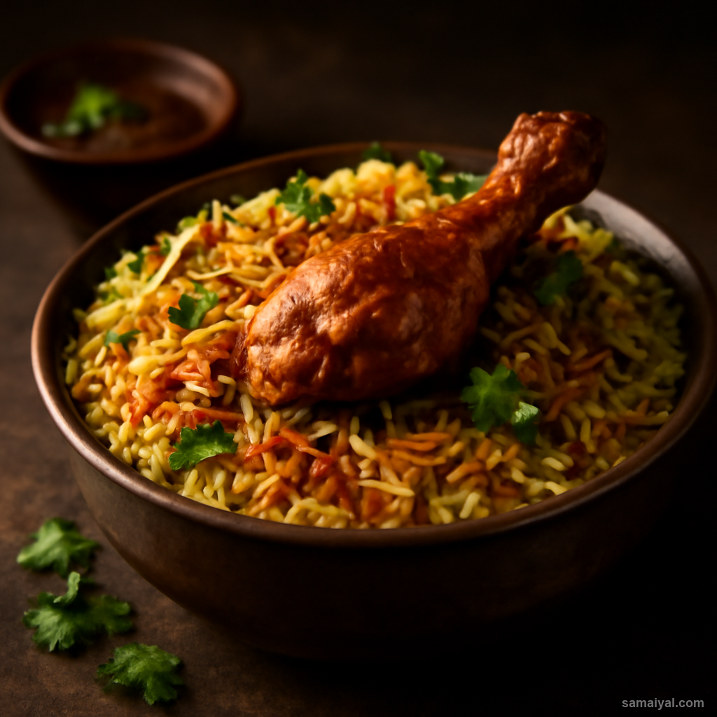 Hyderabadi Chicken Biryani