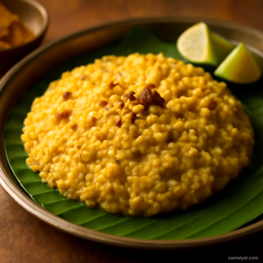 Jharkhand Chana Dal Khichdi Red Lentil One Pot Tribal