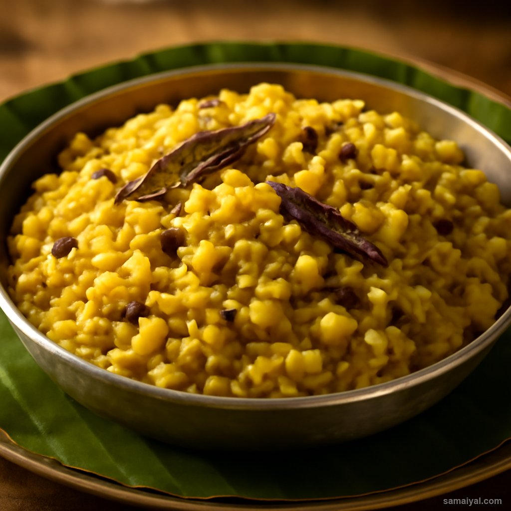Jharkhand Chana Dal Khichdi Rice Forest One Pot Meal