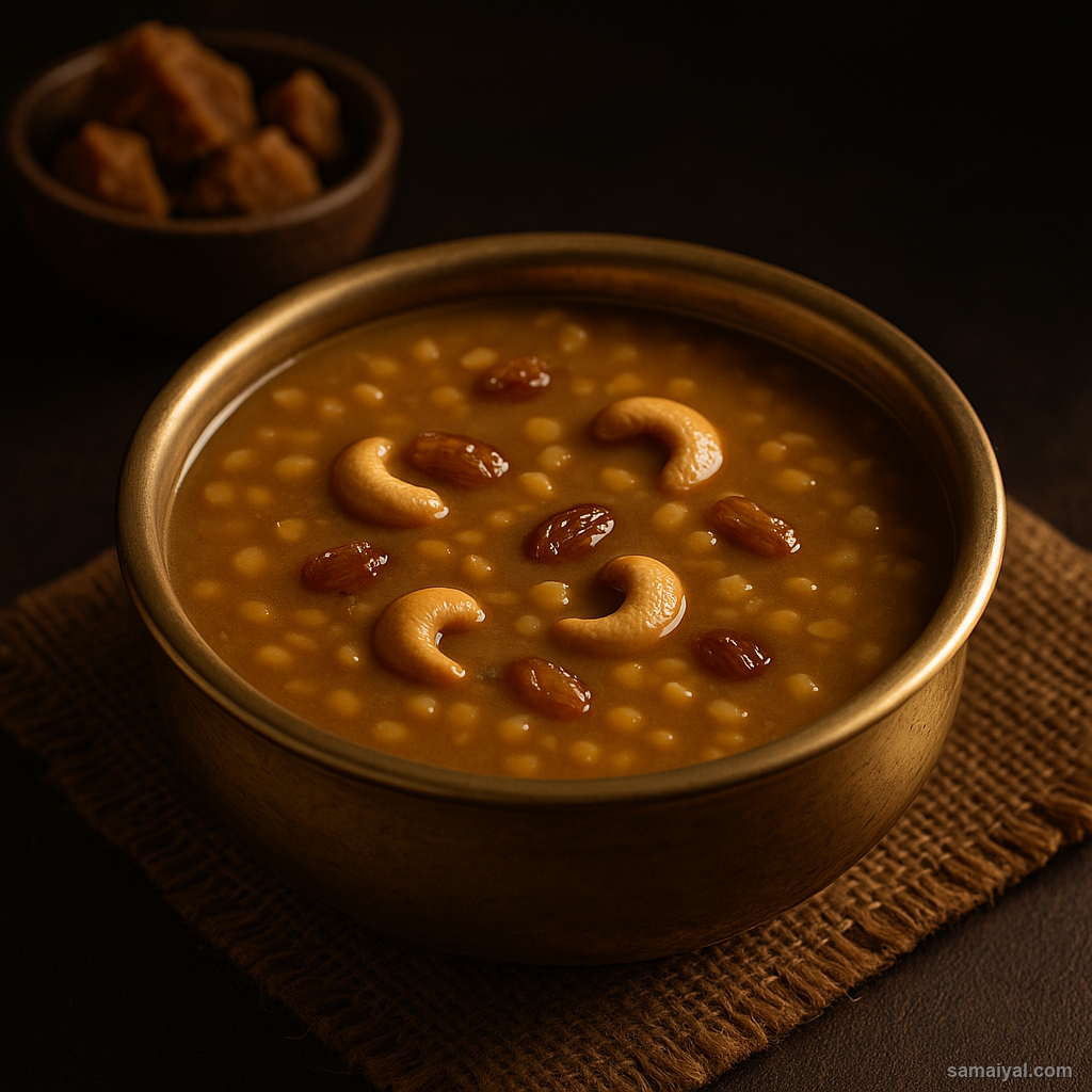Kadalai Paruppu Payasam