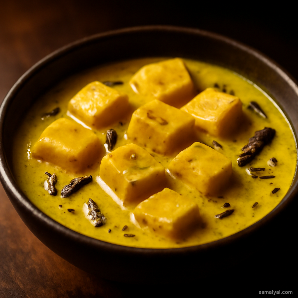 Kashmir Lyodur Tschaman Paneer Turmeric Yellow Kashmiri Pandit