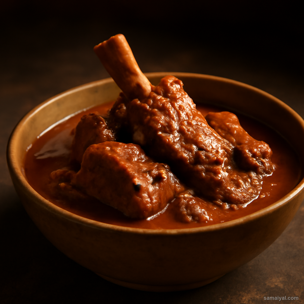 Kashmir Tsok Tsarvan Tamarind Lamb Sour Spiced Kashmiri