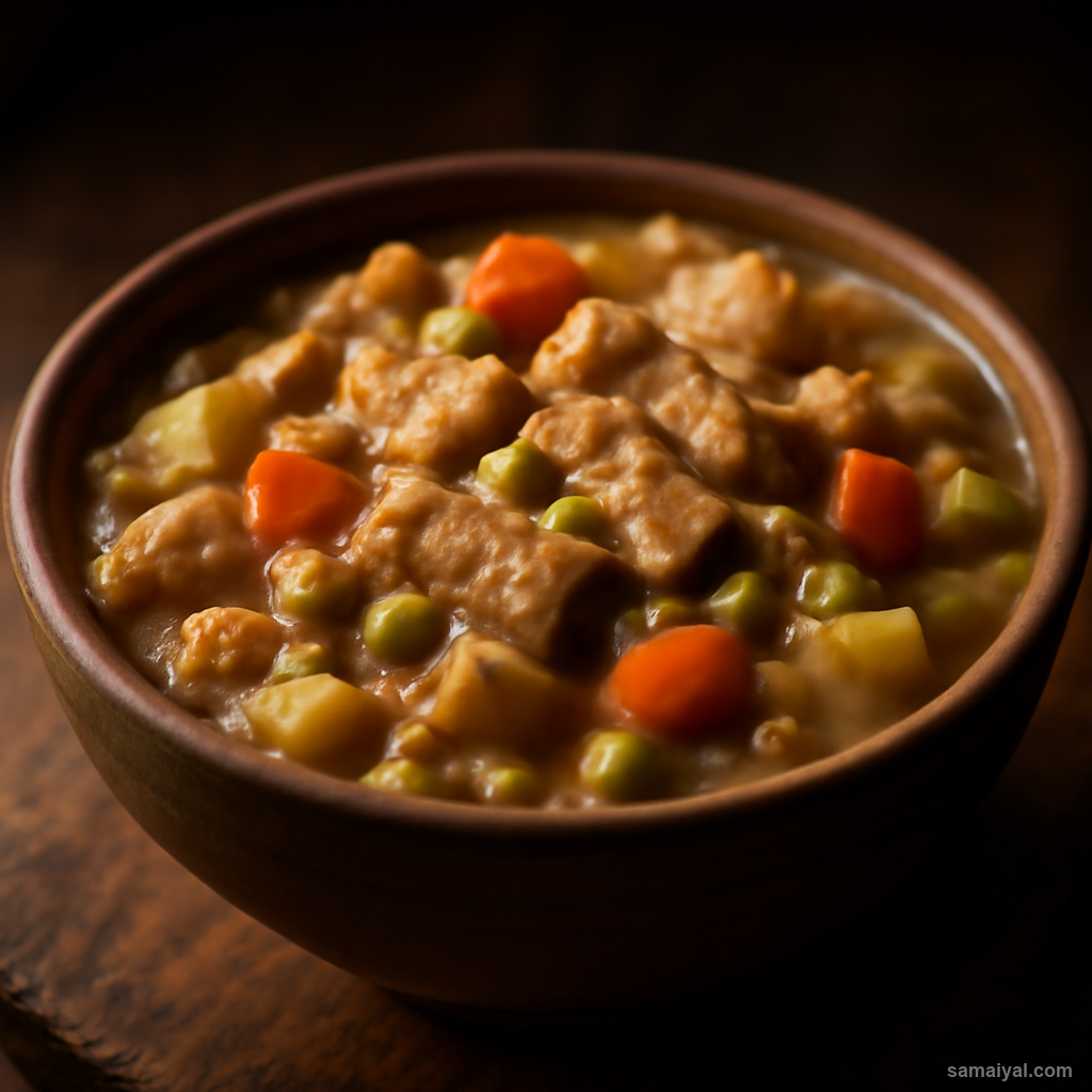 Ladakh Skyu Paba Mixed Barley Pea Flour Vegetable Stew