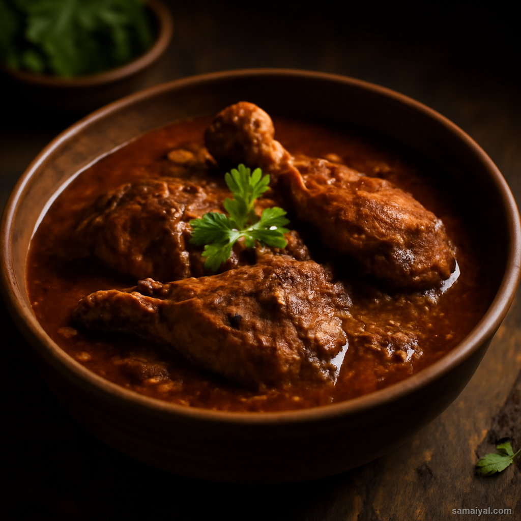 Maharashtra Gavran Kombdi Rassa Free Range Village Chicken