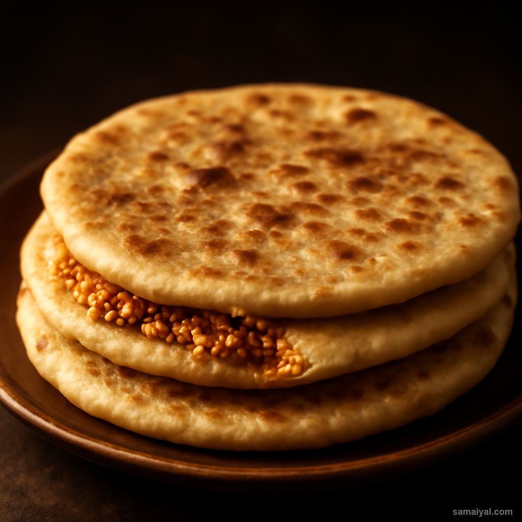 Maharashtra Gulpoli Jaggery Sesame Stuffed Sweet
