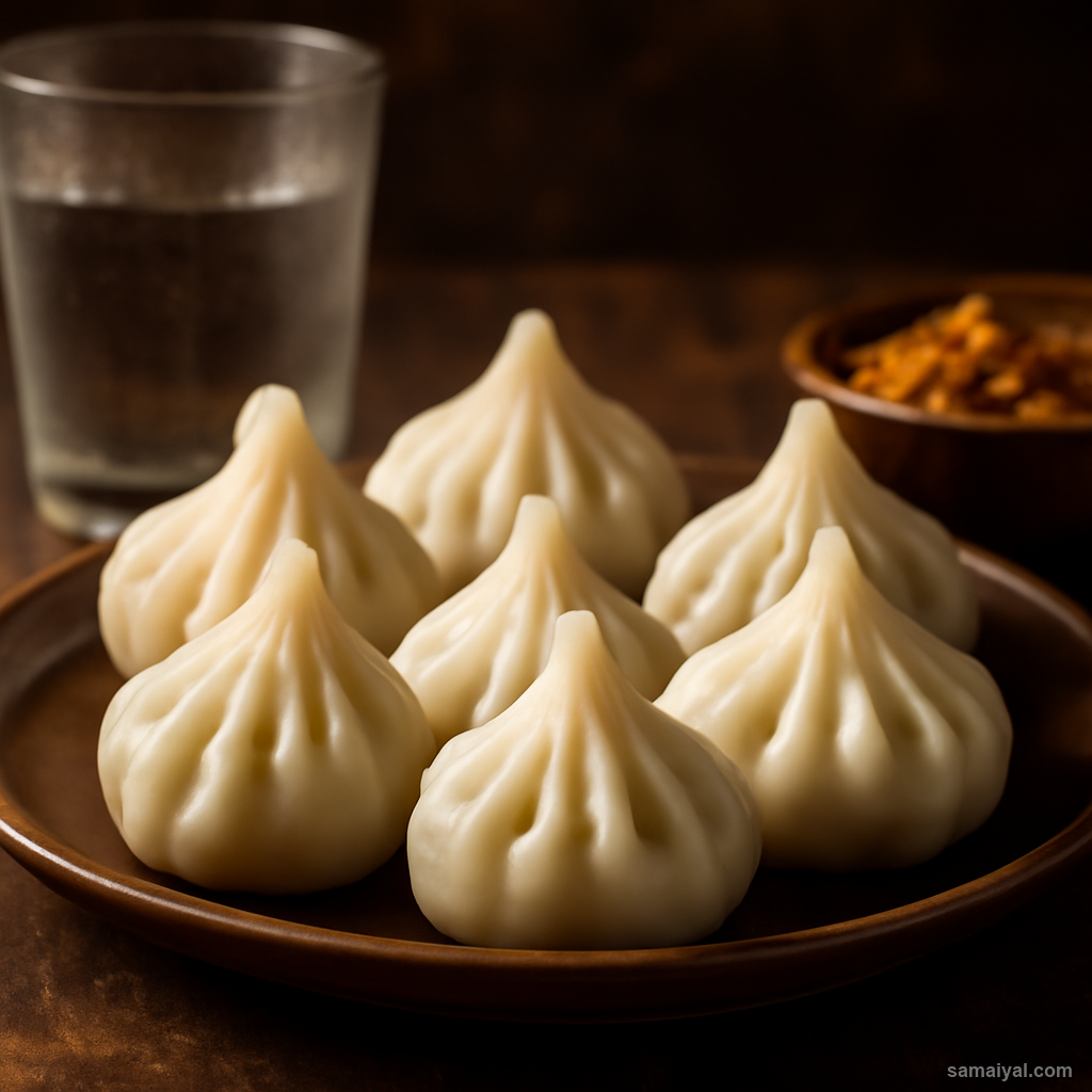 Maharashtra Modak Steamed Coconut Sweet Ganesh Chaturthi