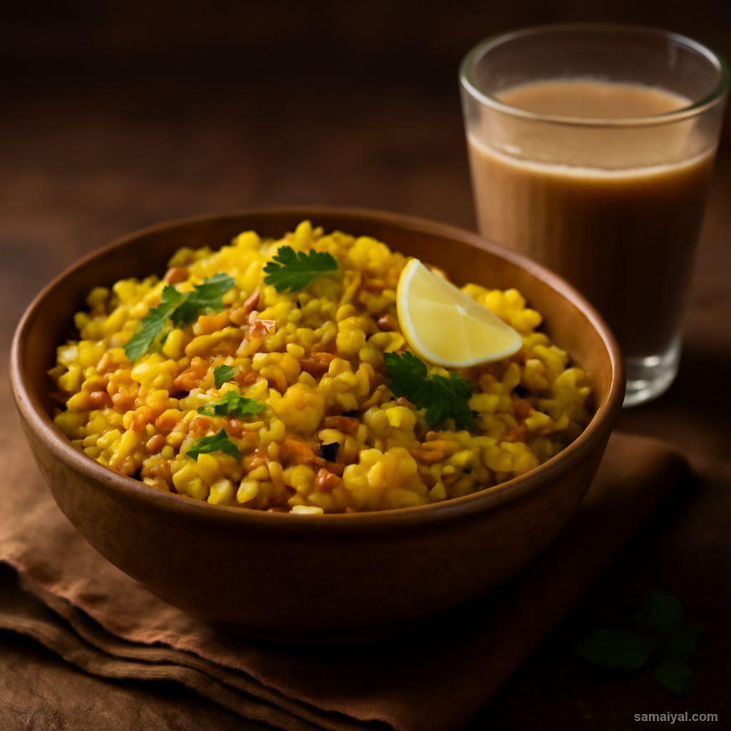 Maharashtra Pohe Kanda Batata Breakfast Classic Pune Style