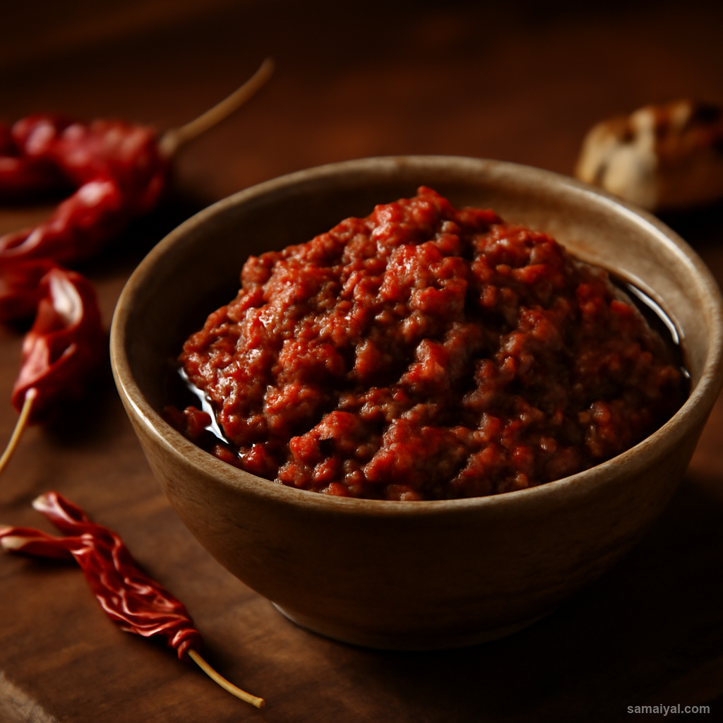 Manipur Morok Metpa Fermented Chilli Paste Traditional Table