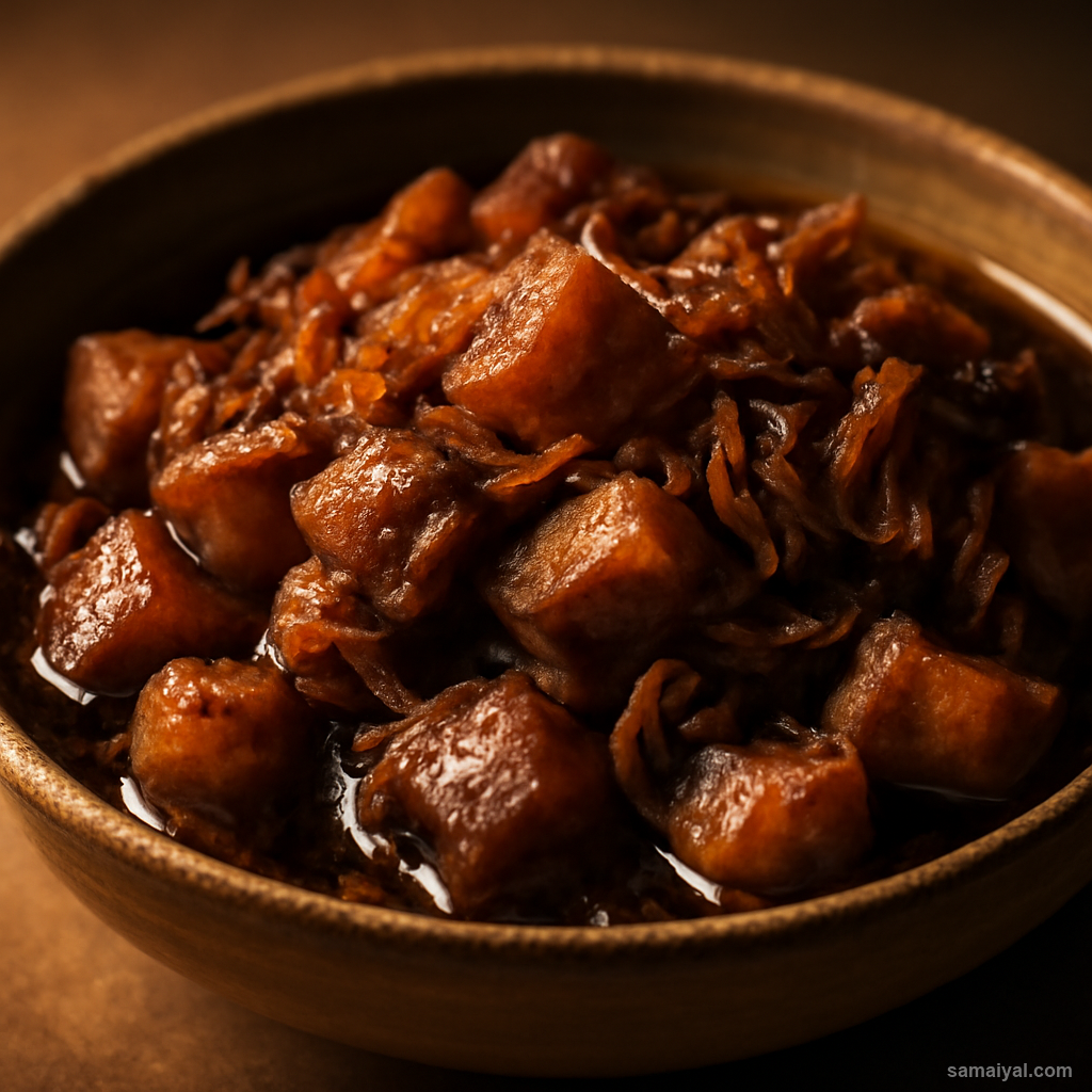 Manipur Thangmei Fried Shallot Pork Meitei Imphal Everyday