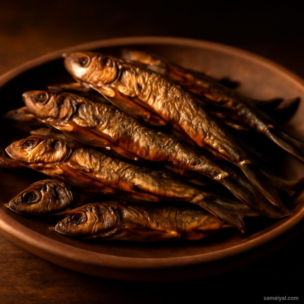Meghalaya Misa Mach Poora Bamboo Smoked Dried River Fish