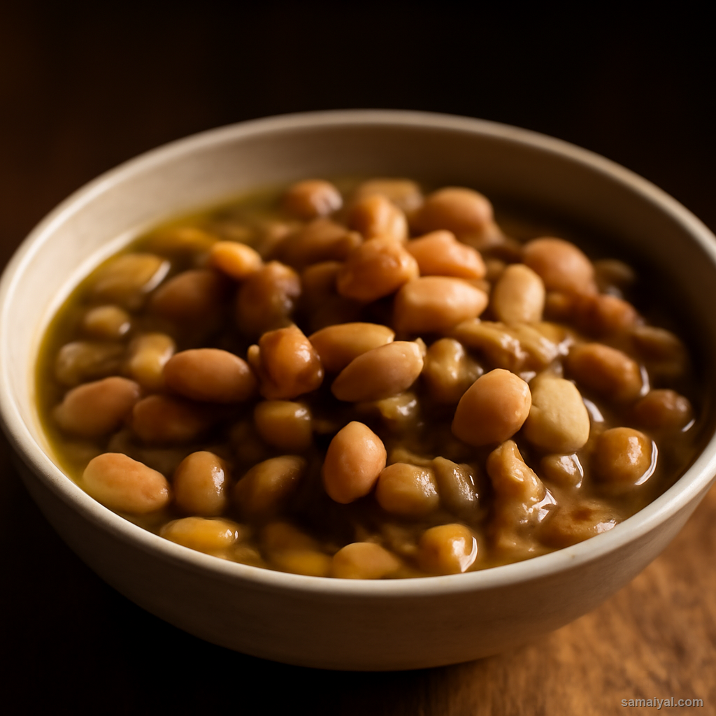 Meghalaya Rymbai Val Beans Khasi Boiled Minimal Mustard