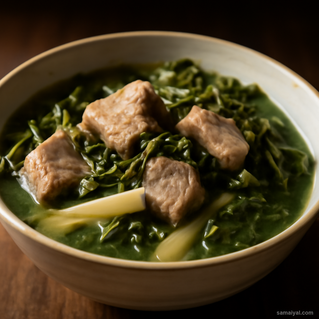Mizoram Bai Mizo Pork Bamboo Shoot Boiled