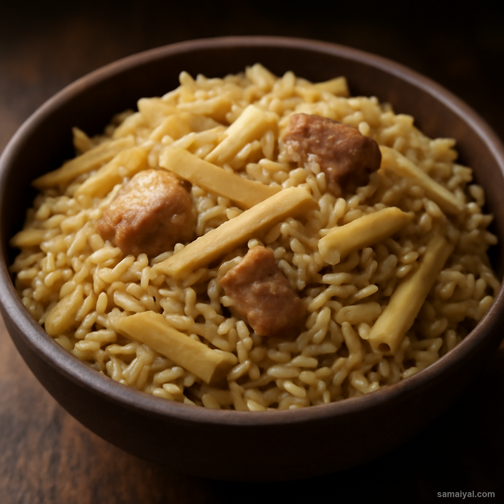 Mizoram Bamboo Shoot Rice Mizo One Pot