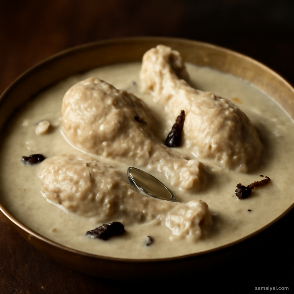 Murshidabad Chicken Rezala White Nawabi Curry