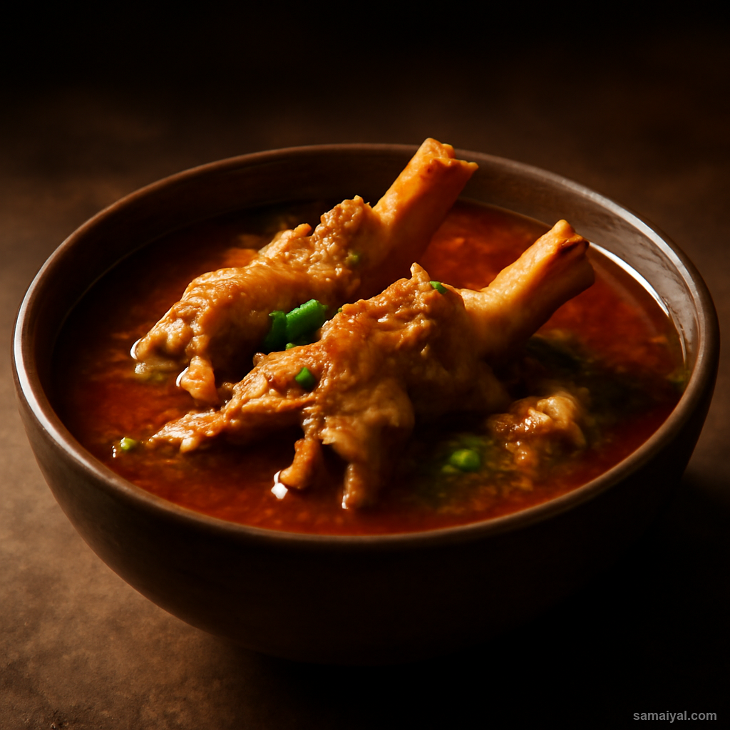 Mutton Paya Andhra