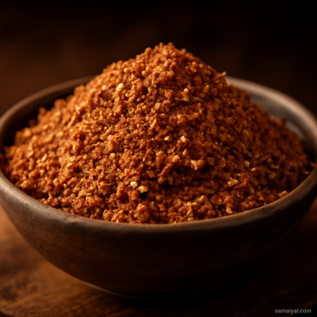 Nagaland Naga Dried Meat Powder Spice Mixture Traditional