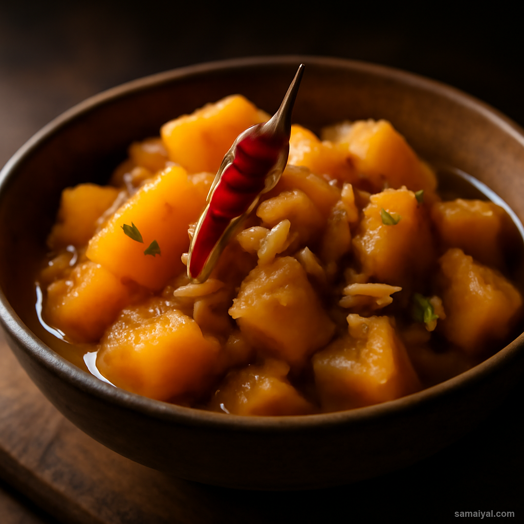 Nagaland Pumpkin Squash Naga Style Minimal Ginger