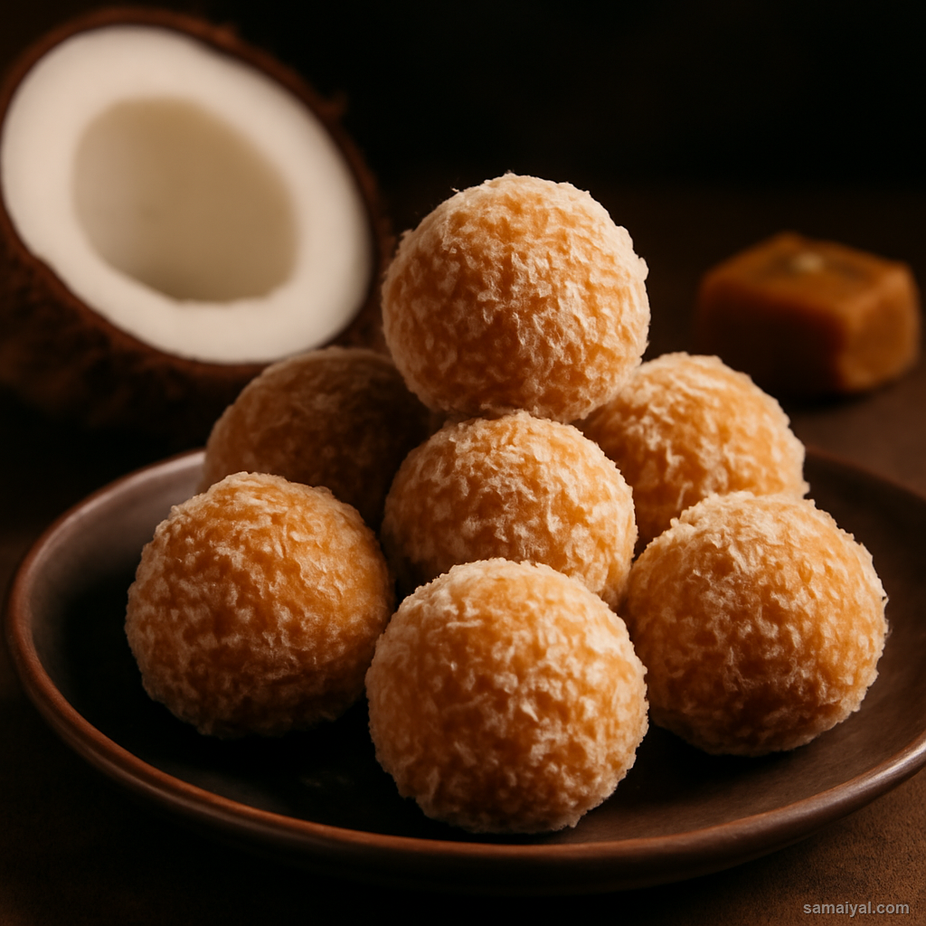 Narikol Laru Coconut Balls