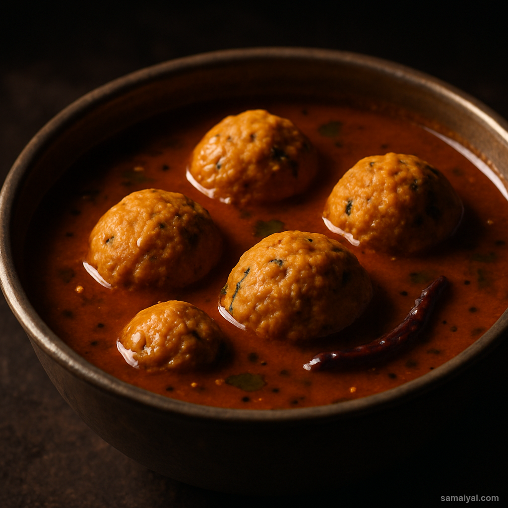 Paruppu Urundai Kuzhambu