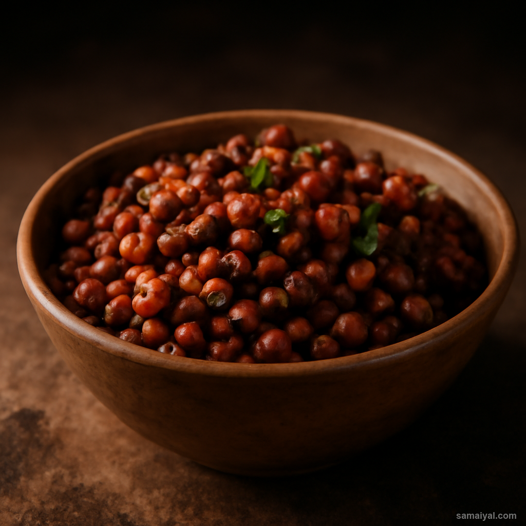 Rajasthani Kale Chane Ka Prasad Black Chickpea
