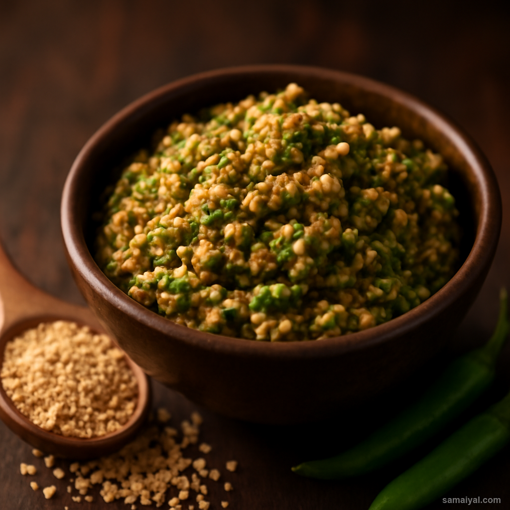 Sesame Chutney Arunachal