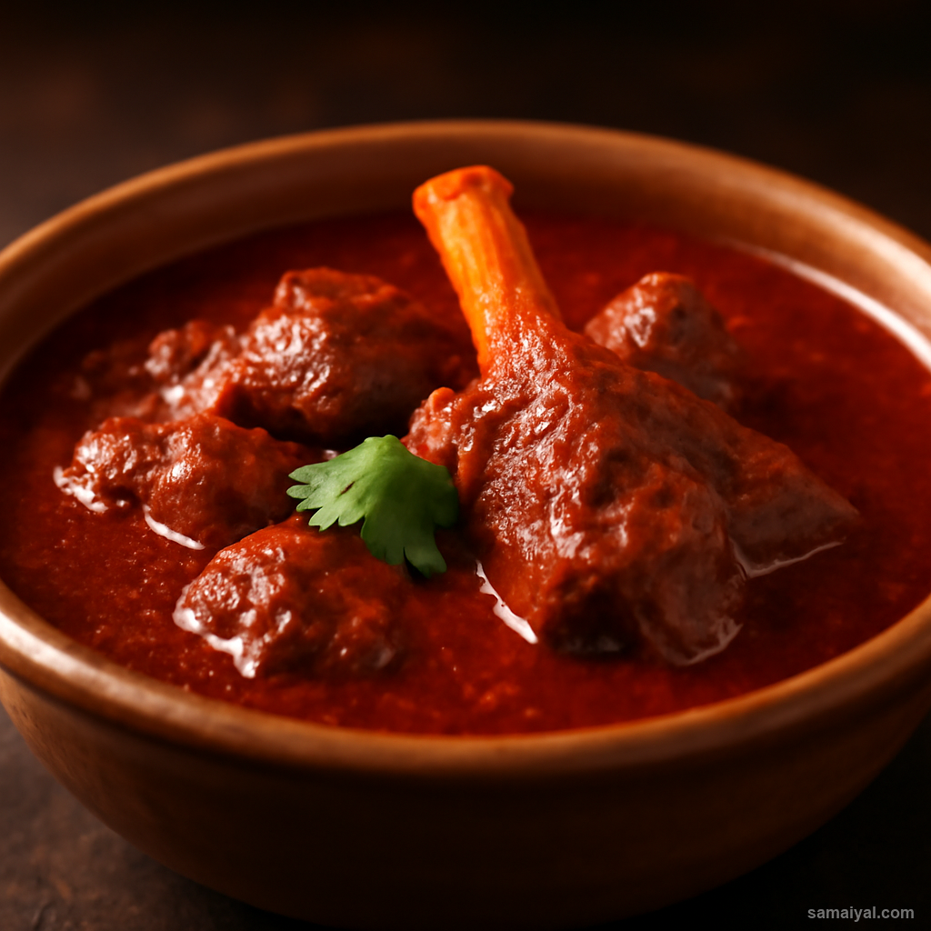 Shekhawati Lal Maas Goat Mutton Red Curry