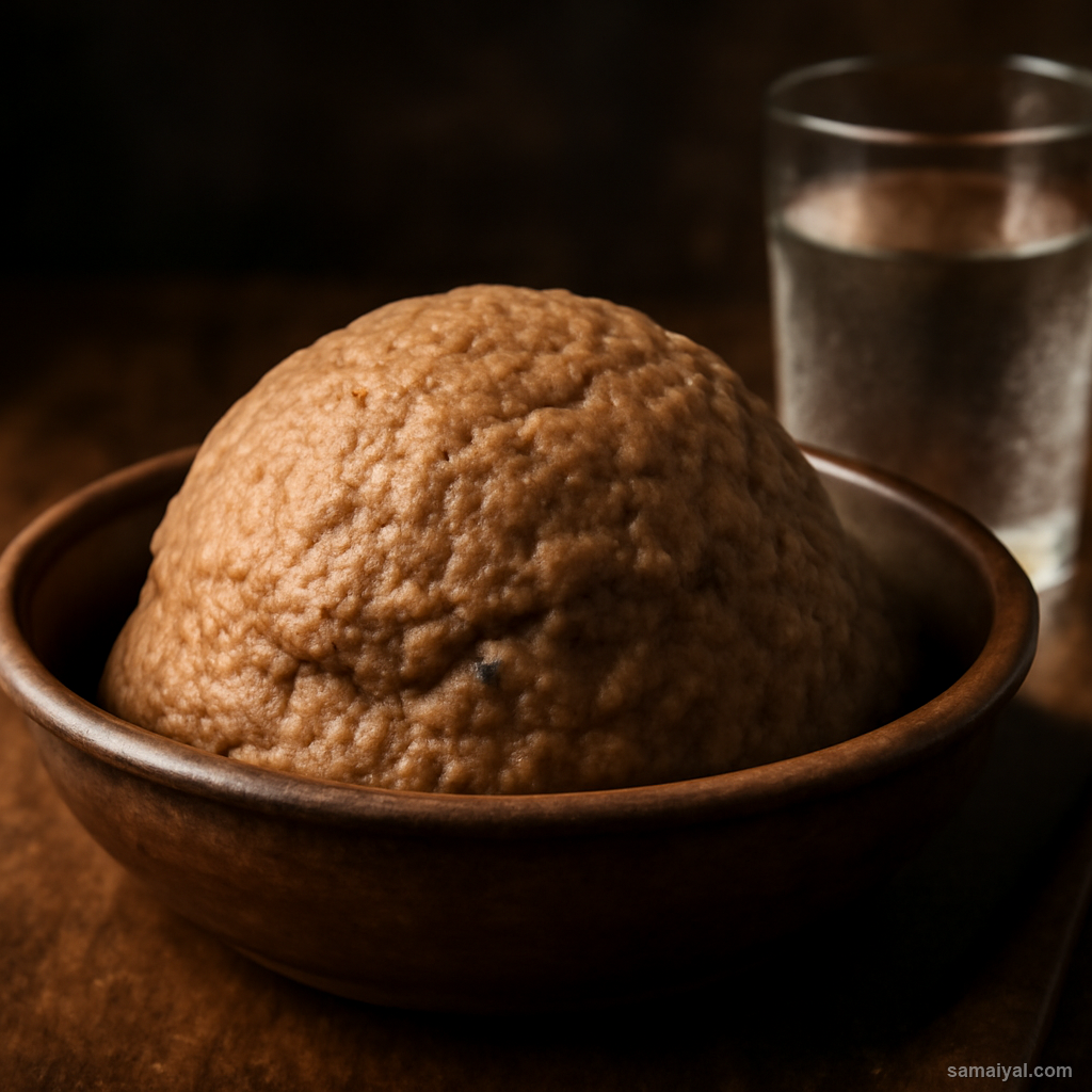 Sikkim Dhedo Buckwheat Corn Thick Porridge Mountain Meal