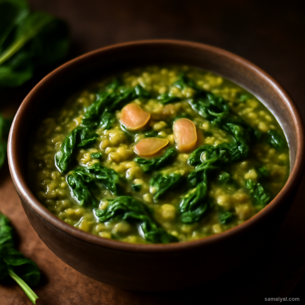 Spinach Dal Arunachal