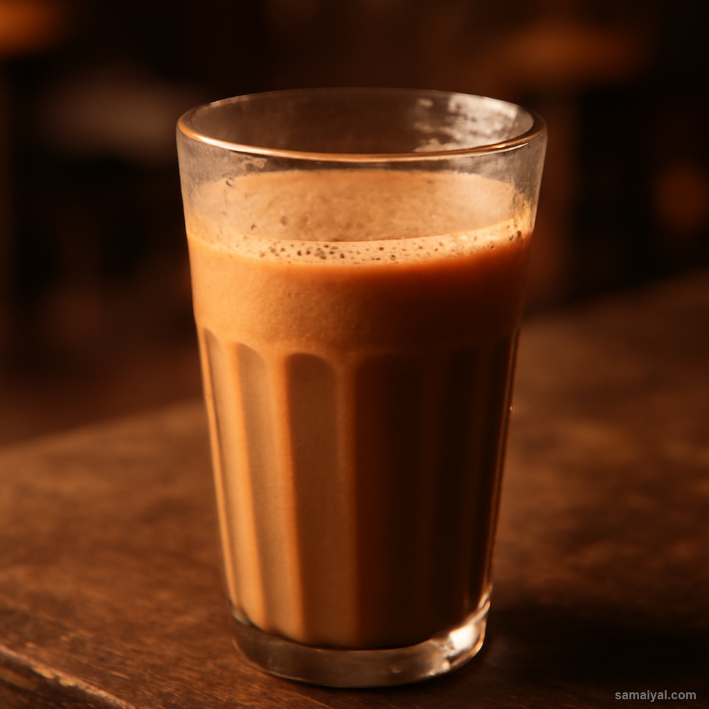 Telangana Irani Chai Hyderabadi Cafe Milk Tea Simmered