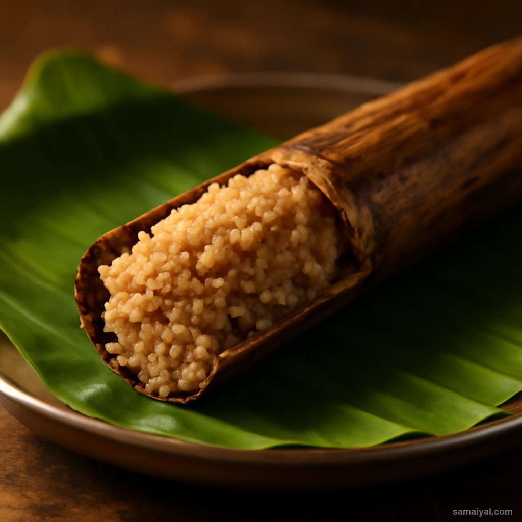 Tripura Awan Bangwi Bamboo Rice Glutinous Tribal Festival Cook
