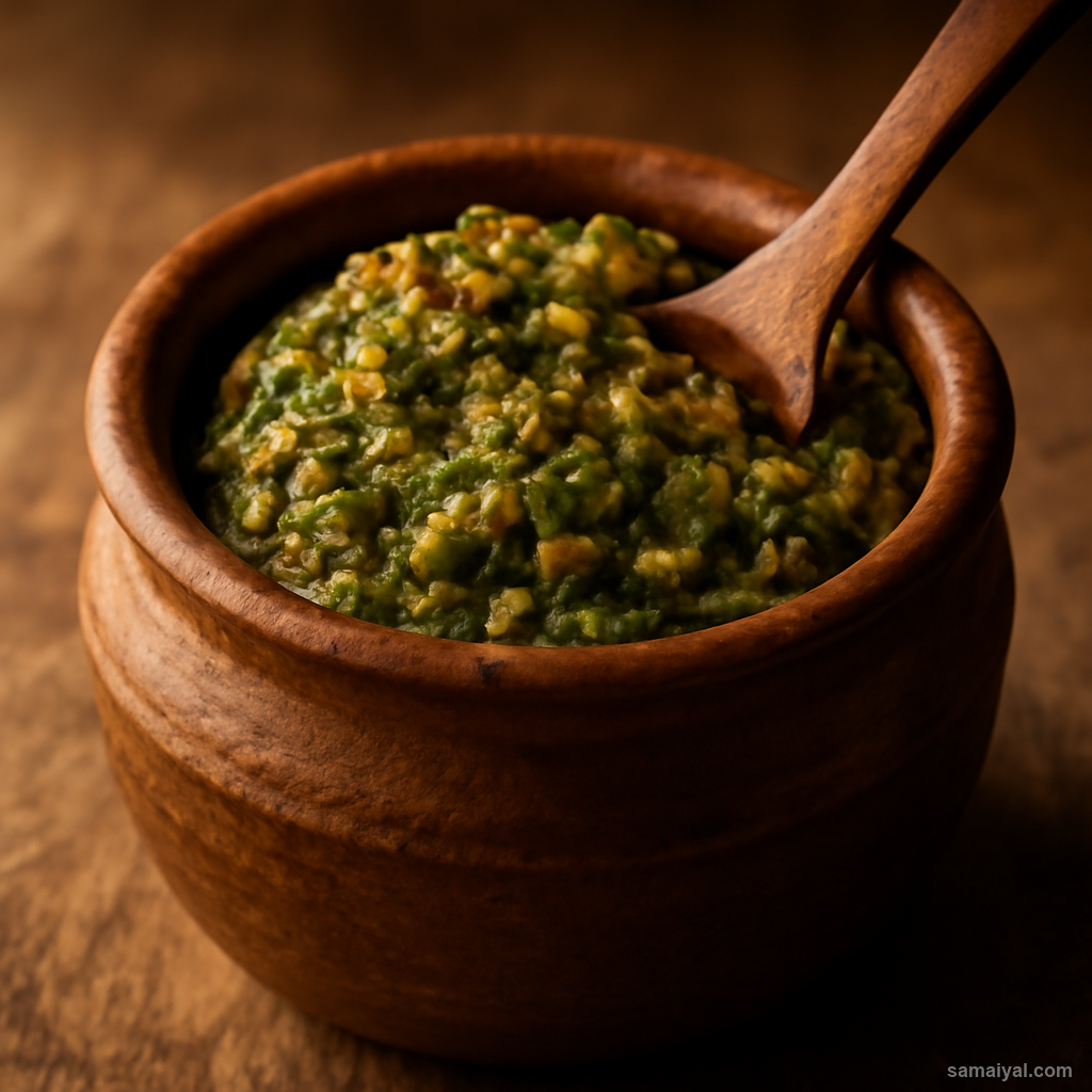 Tripura Berma Chutney Roasted Fermented Fish Green Chilli Paste