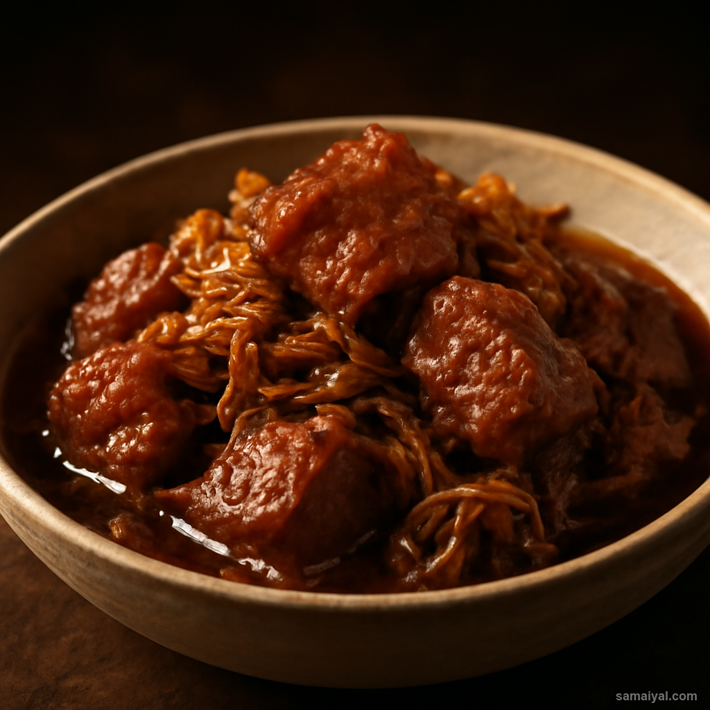 Tripura Pork Bamboo Shoot Sour Braised Tripuri Slow Cook