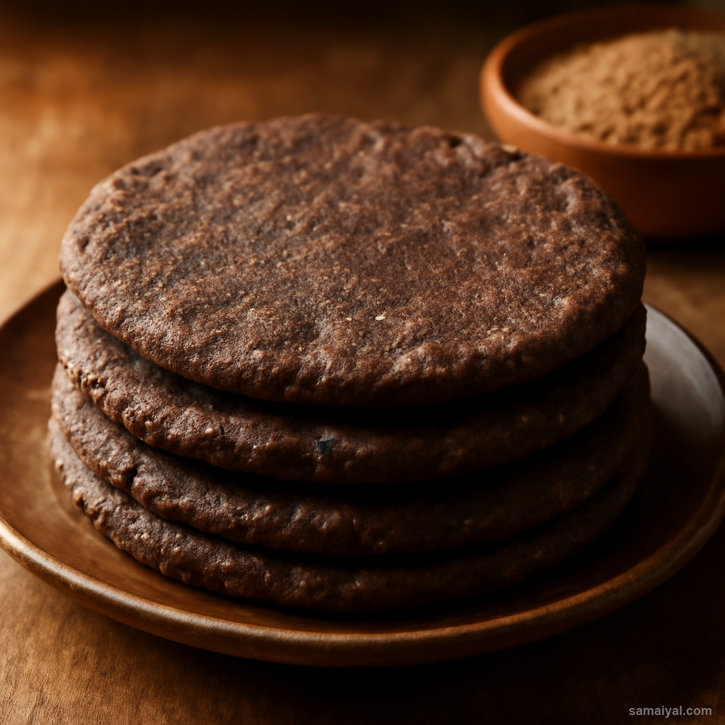 Uttarakhand Mandua Ki Roti Finger Millet Flatbread